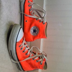 Orange converse